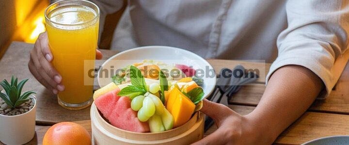 Makan makanan yang seimbang