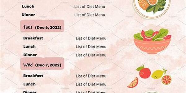 Menu Diet